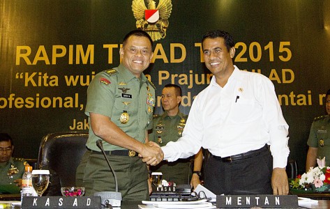 TNI AD Kawal Program Kedaulatan Pangan Jokowi
